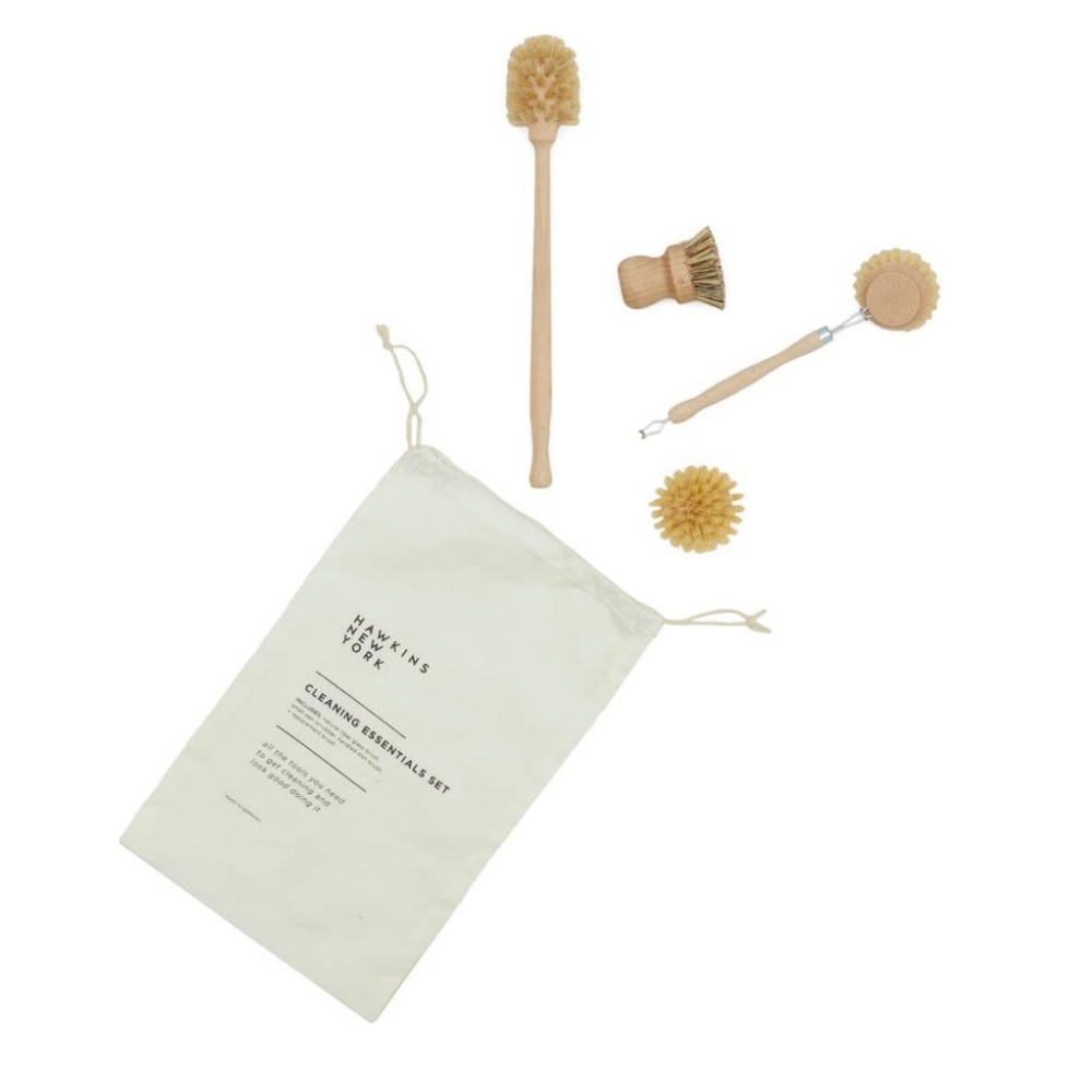 Hawkins New York 5-Piece Cleaning Brush Set